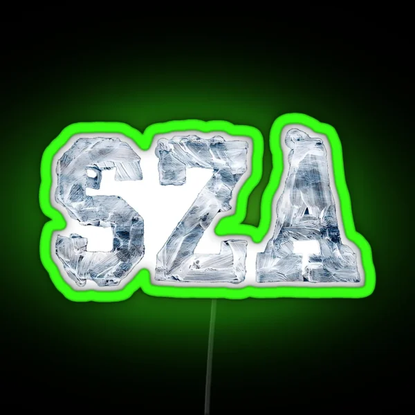 Sza Sos A Sza Sos A Sza Sos RGB Neon Sign