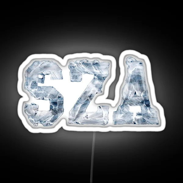 Sza Sos A Sza Sos A Sza Sos RGB Neon Sign
