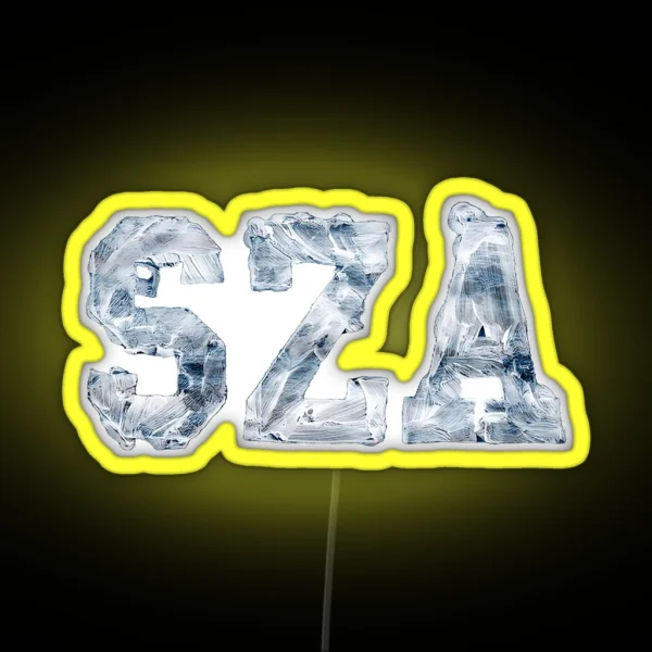 Sza Sos A Sza Sos A Sza Sos RGB Neon Sign