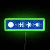 SZA 'SOS' Album Spotify Codes RGB Neon Wall Decor Sign
