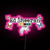 RGB LED Canvas Digital Sign with Color Changing Neon Effect Display