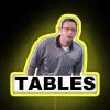 Eye-catching RGB neon table sign with funny humor twist design