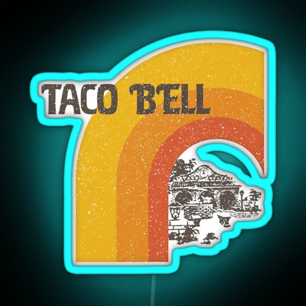 Taco Bell RGB Neon Sign
