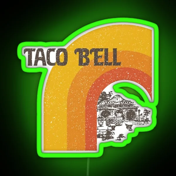 Taco Bell RGB Neon Sign