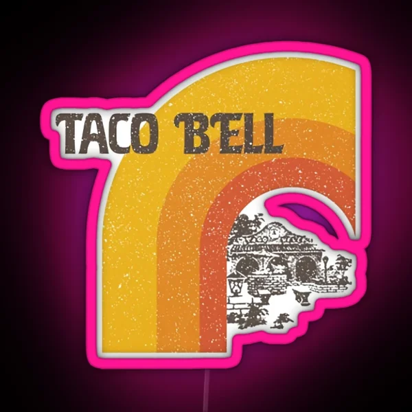 Taco Bell RGB Neon Sign
