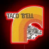 Neon Taco Bell Sign with Vibrant RGB LED Lighting Display