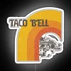 RGB Neon Taco Bell Sign with Customizable LED Lighting Options