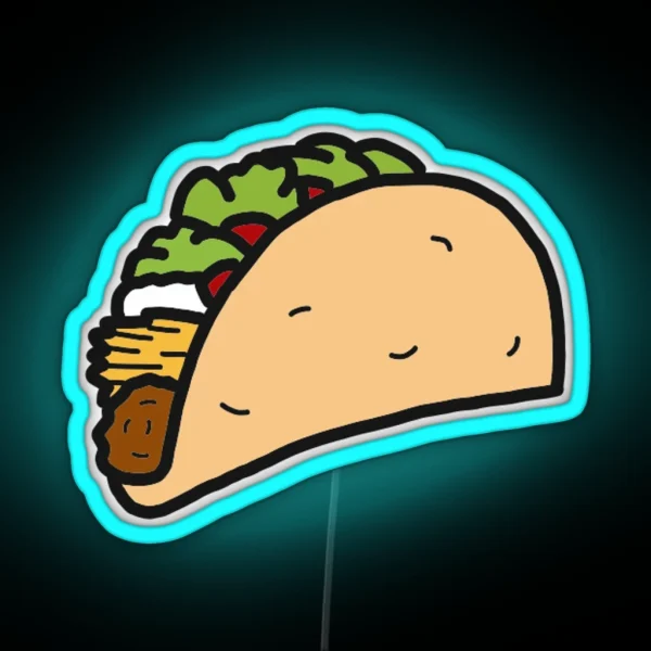 Taco RGB Neon Sign