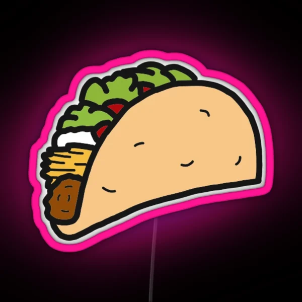 Taco RGB Neon Sign