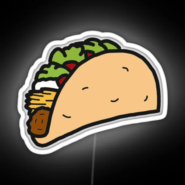 Taco RGB Neon Sign