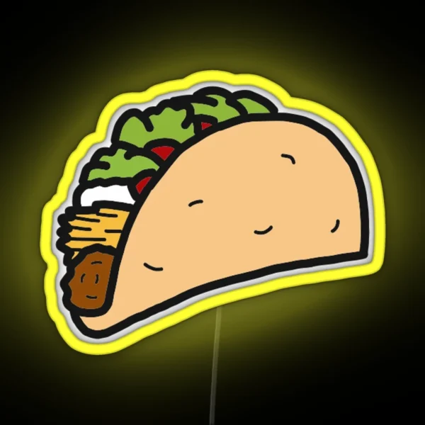 Taco RGB Neon Sign