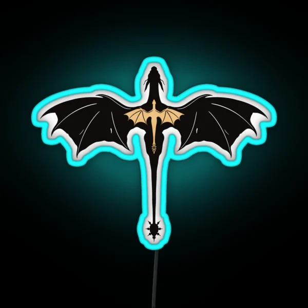 Tairn And Andarna RGB Neon Sign