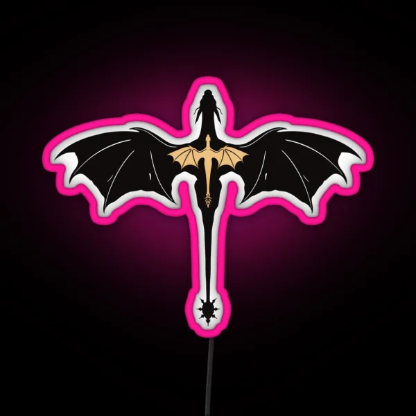 Tairn And Andarna RGB Neon Sign