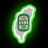 Unique Taiwan Beer RGB Neon Sign Home Bar Decor Accents