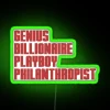 Neon Sign with Minimalist Humor, Remove Suits, Expose True Colors