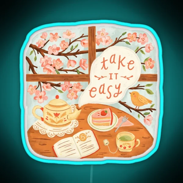 Take It Easy RGB Neon Sign