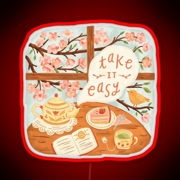 Take It Easy RGB Neon Sign