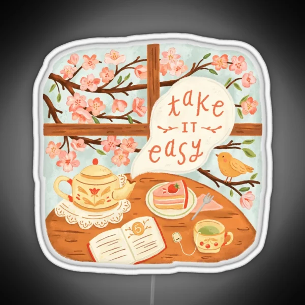 Take It Easy RGB Neon Sign