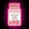 Remind your roommate to take their meds with this sign.