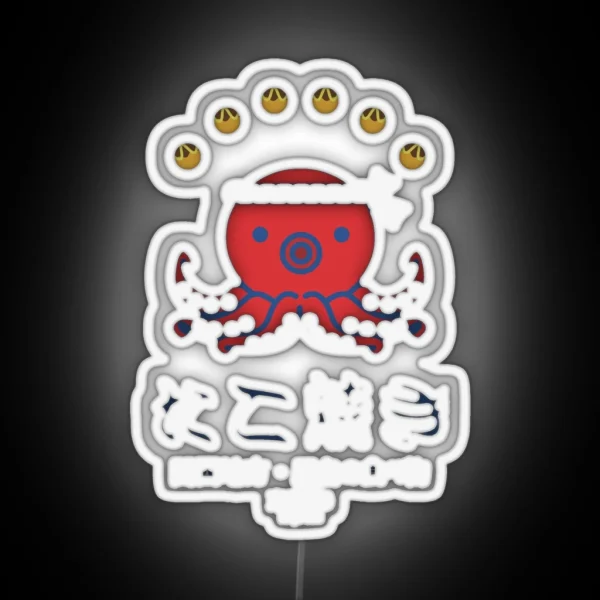 Takoyaki RGB Neon Sign