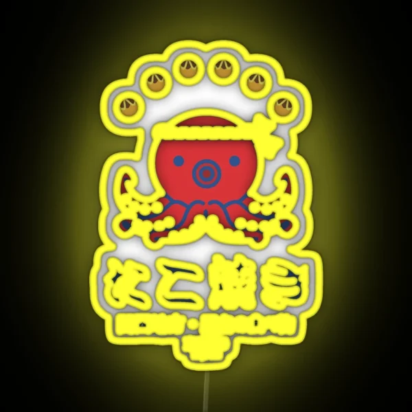 Takoyaki RGB Neon Sign