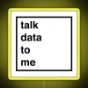 Eye-catching RGB LED display sign for digital data and messages