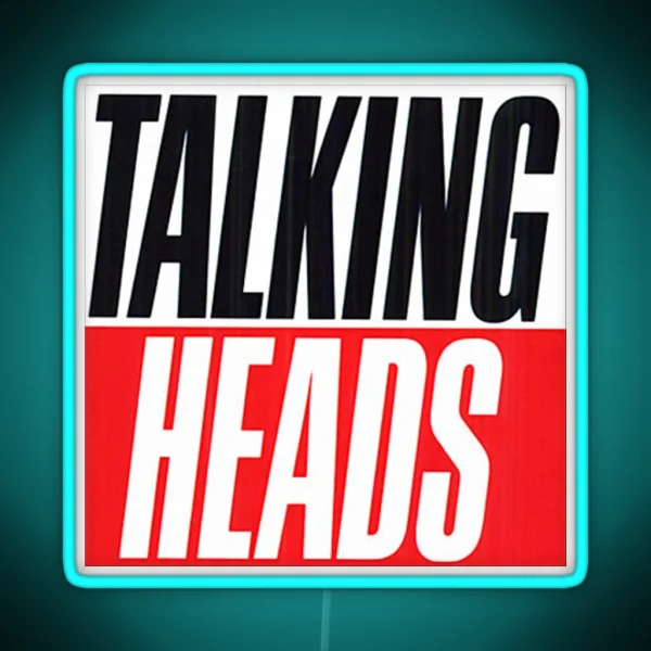 Talking Heads RGB Neon Sign