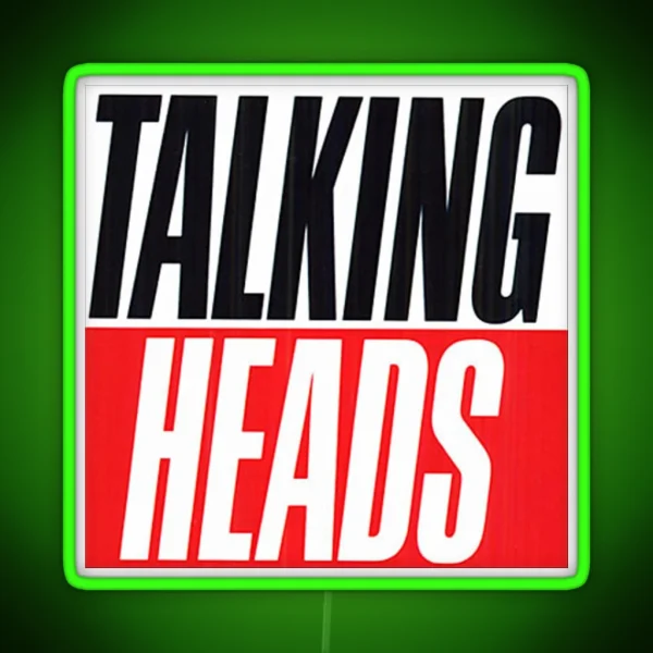 Talking Heads RGB Neon Sign