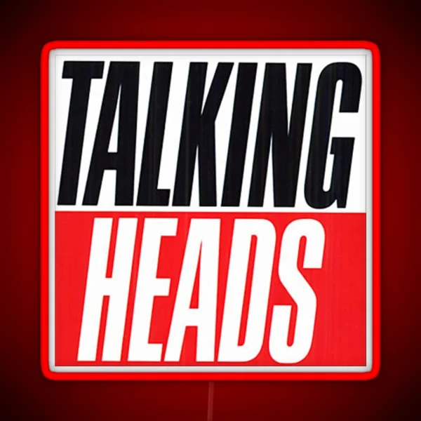 Talking Heads RGB Neon Sign