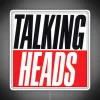 Brilliantly lit talking heads music-inspired neon art display fixture.