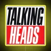 Color-changing, LED, retro-style Talking Heads music band logo neon display