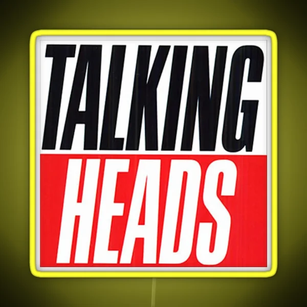 Talking Heads RGB Neon Sign