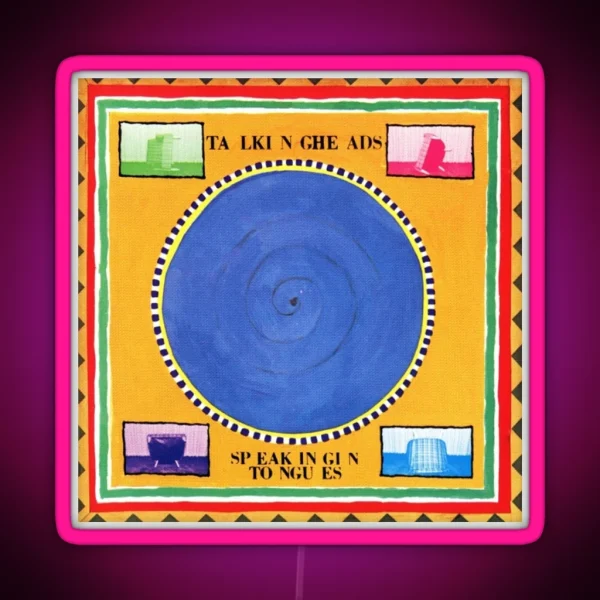 Talking Heads Speaking In Tongues RGB Neon Sign