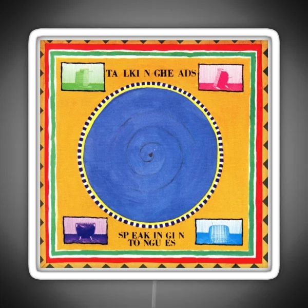 Talking Heads Speaking In Tongues RGB Neon Sign