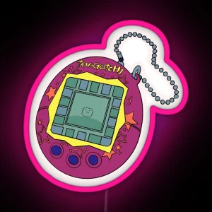 Tamagotchi RGB Neon Sign