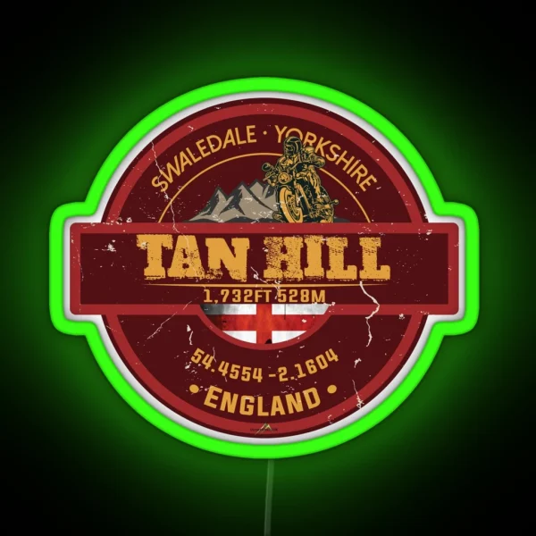 Tan Hill Inn England Yorkshire Led Led Car Bike 01 RGB Neon Sign