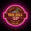Vibrant RGB LED Canvas Sign Decoration with English Countryside Inspiration