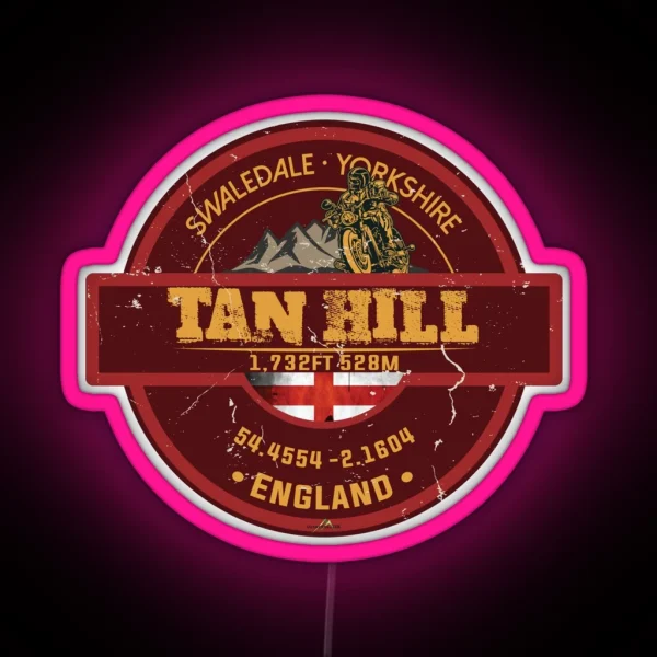 Tan Hill Inn England Yorkshire Led Led Car Bike 01 RGB Neon Sign