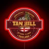 Authentic Tan Hill Inn England Yorkshire road trip neon souvenir led