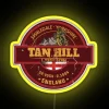 Customizable neon LED sign for cars and homes in UK.