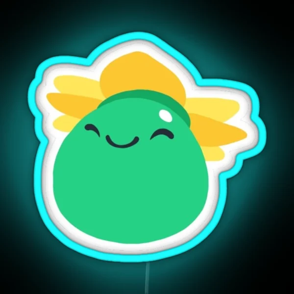 Tangle Slime From Slime Rancher RGB Neon Sign