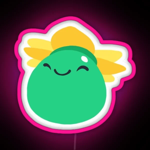 Tangle Slime From Slime Rancher RGB Neon Sign