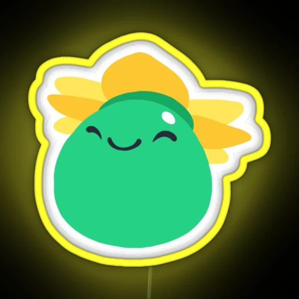 Tangle Slime From Slime Rancher RGB Neon Sign