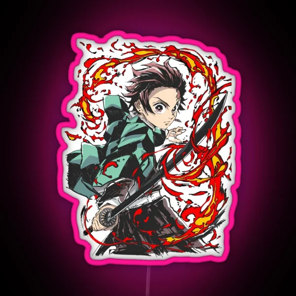 Tanjiro Hashira RGB Neon Sign