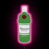 RGB Neon Sign Inspired by Classic Gin Brand Design and Packaging