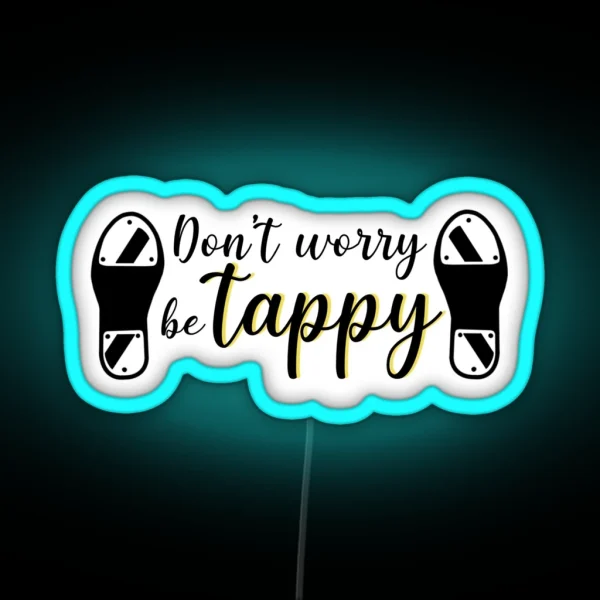 Tap Dance RGB Neon Sign