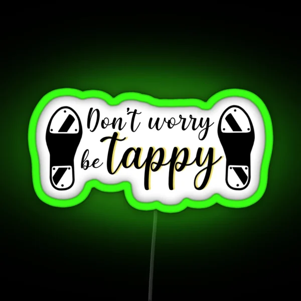 Tap Dance RGB Neon Sign