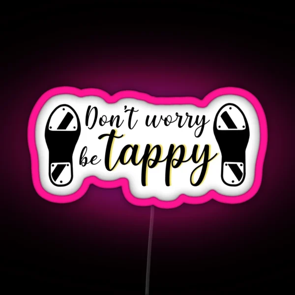 Tap Dance RGB Neon Sign