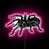 Eye-catching Tarantula Spider Neon Sign with Color Changing RGB LED Canvas