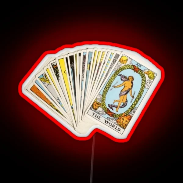 Tarot Cards RGB Neon Sign